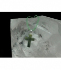 Colgante cruz jade canadiense (5ud)