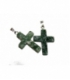 Colgante cruz jade dragon (5ud)