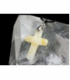 Colgante cruz aventurina amarilla (5ud)