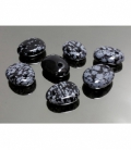Colgante caramelito obsidiana nevada (10ud)