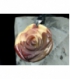 Colgante rosa cordon mokaita (1ud)