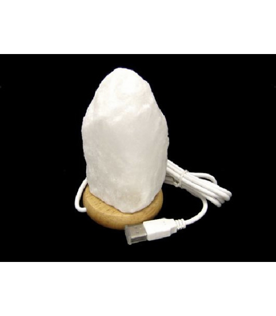 Lámpara de sal blanca USB cambio de color