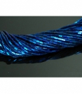 Hilo prisma hematite color azul añil 5x3mm