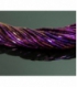Hilo prisma hematite color purpura 5x3mm