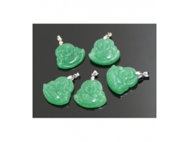 Colgante buda pequeño jade (5ud)