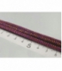 Hilo lenteja hematite color purpura 4mm