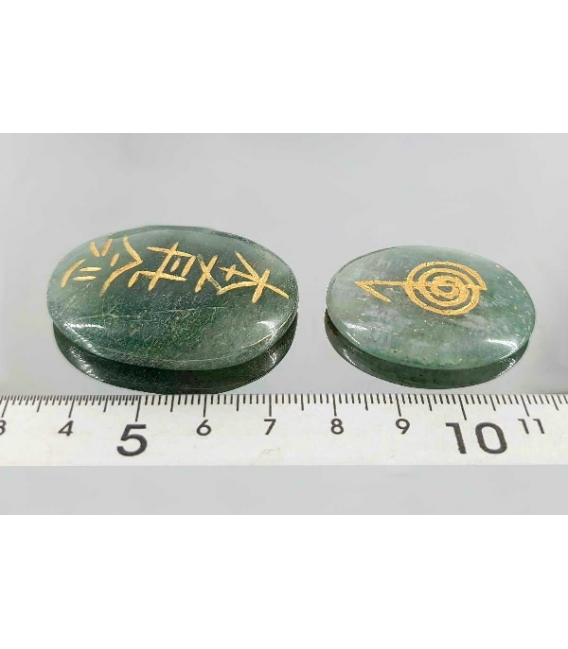 Juego reiki cuarzo verde (4 símbolos)