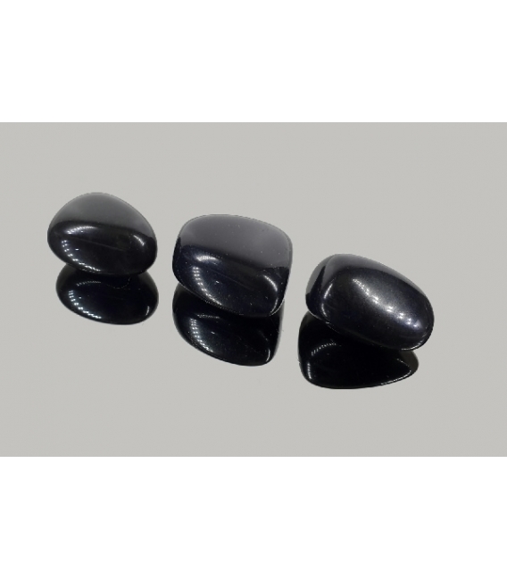 Rodado obsidiana de 25 a 35mm (250gr)