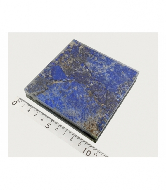 Placa orgonite 10x10cm lapislázuli
