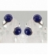 Anillo adaptable hipoalergénico lapislázuli