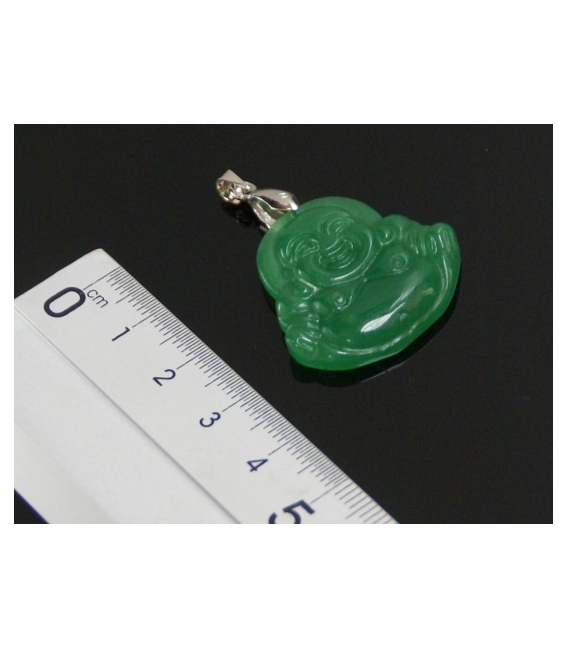 Colgante buda pequeño jade (5ud)