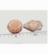 Colgante orgonite forma variada cuarzo rosa (4ud)