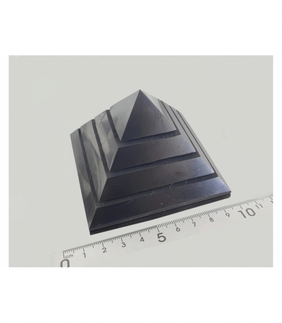 Shungita piramide Sakkara 8 cm