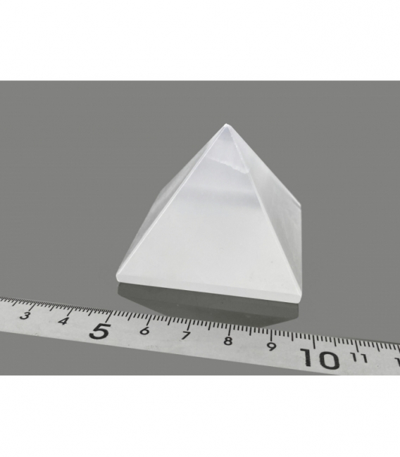 Lote pirámide de selenita 4/5x4/5 cm
