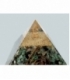 Piramide orgonite 7x7cm esmeralda