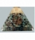 Piramide orgonite 7x7cm esmeralda