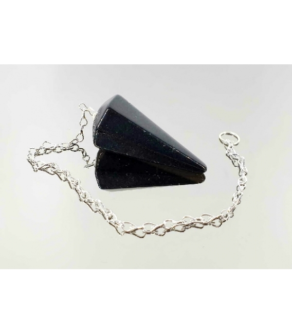 Péndulo de obsidiana (10ud)
