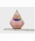 Piramide generador esfera cuarzo rosa