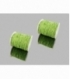 Cordón algodón encerado verde claro 1mm (70mts)