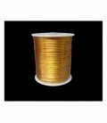 Cordón cola raton seda dorado (70mts)