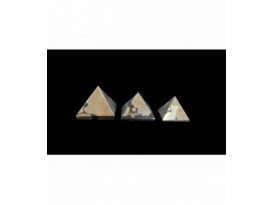 Piramides de pirita pulida (500gr)